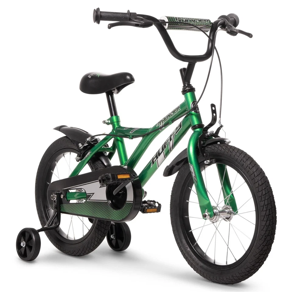HUFFY Pro Thunder 16-inch Green Children's Bike (21104W)