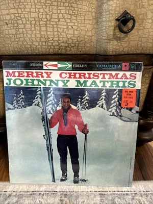 Johnny Mathis - Merry Christmas - Vinyl Record LP Mint - Image 1 of 4