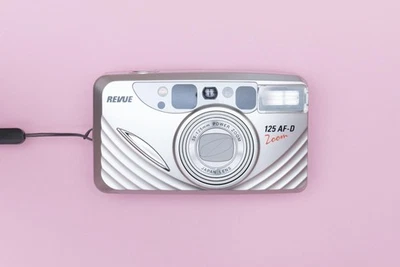 Revue 125 AF-D Zoom Compact Point and Shoot 35mm Film Camera Foto 1 de 3
