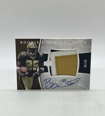 2006 Upper Deck Exquisite Rookie Signature Patch #105 Reggie Bush /99 RC Auto - Image 1 of 4