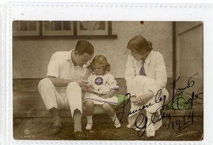 (Gd4809) RPPC, artículo único de Gladys Cooper, escrito a mano y firmado por Joan 1914 - Imagen 1 de 4