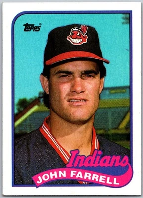 1989 Topps #227 John Farrell  Cleveland Indians - Image 1 of 2