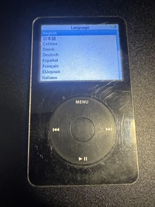 Apple iPod classic 5th Generation Black (30 GB) Bad Lock Switch - Picture 1 of 3