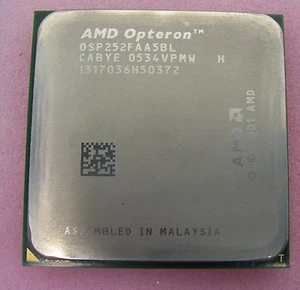 AMD OPTERON 252 2,6GHZ PROZESSOR OSP252FAA5BL SOCKEL 940 DL385 - Bild 1 von 1