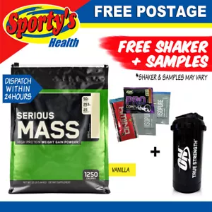 Optimum Nutrition Serious Mass - 12lb - Vanilla - Picture 1 of 1