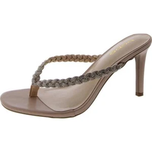 Bebe Womens Aislinn Rhinestone Slip On Dressy Heels Shoes BHFO 4985 - Picture 1 of 6