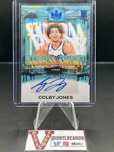23/24 Panini Court Kings - COLBY JONES FRESH PAINT ROOKIE AUTO BLUE /25 #FP-CJS - Picture 1 of 3