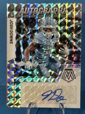Josh Downs 2023 Panini Mosaic Draft Picks Autographs Card #AM-JDO