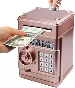 Alcancía para niños, cajero automático electrónico con contraseña y monedas - Picture 1 of 12