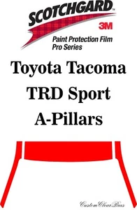 3M Paint Protection Film Pro Series Clear 2024 2025 Toyota Tacoma TRD Sport - Picture 1 of 3