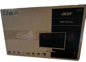 New ACER SBO Series FHD LED 21.5” Viewable 1920x 1080 Model #SB220Q LCD Monitor - Picture 1 of 4