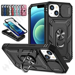 Phone Case Cover Ring Holder Armor Shockproof For iPhone 14 13 12 11 Pro Max - Picture 1 of 19