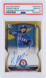 Texas Rangers Baseball Slabbed Rookie Card Fanatics Authentic COA Item#13321353