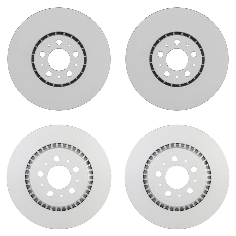 Kit de pastillas de freno de disco rotores delanteros traseros Bosch QuietCast para Volvo XC90 2003-14 Foto 1 de 1