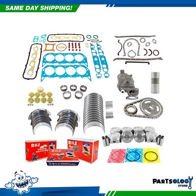 DNJ EK3196AM 主发动机重建套件 适用于 84-85 雪佛兰 C20 Suburban 7.4L OHV — 第 1/4 张图片