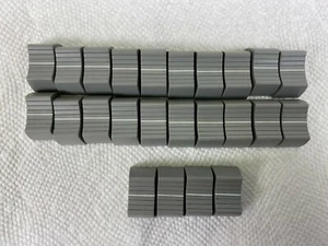 Set of 24 Grey Knobs for Neotek Elite small Alps faders NOS - Picture 1 of 2