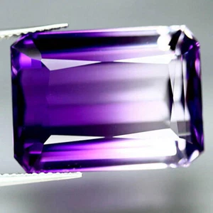 Baguette Ametrin 22x15,5 28,0Ct! - Imagen 1 de 1