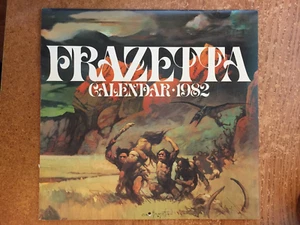 (Frank) Frazetta 1982 Calendar. Color art. Very good - Picture 1 of 1