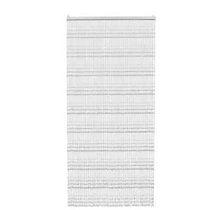 Clear Beaded Curtain Door Decor Curtains Room Divider Fringe Window Panel Drapes - Picture 1 of 11