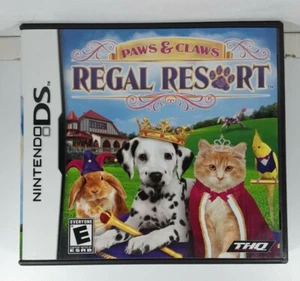 Paws & Claws: Regal Resort (Nintendo DS, 2010) Completo con Manual - Imagen 1 de 3