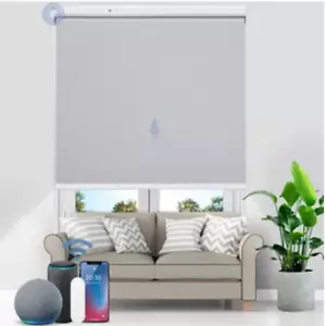 Grandekor Elektrische Rollos mit Batterie & Fernbedingung 50x150 Grau - Bild 1 von 2