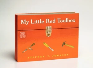 My Little Red Toolbox Pop Up Book w/Working Tools Stephen T Johnson  1st Ed New - Picture 1 of 2