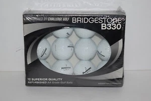 Bridgestone B330 12 Superior Quality Refurbished AA Grade Golf Balls - Sealed - Picture 1 of 5