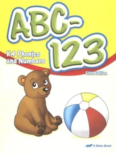 [NEW] Abeka ABC-123: K4 Phonics and Numbers - Imagen 1 de 1