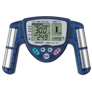 Omron Körperfettmessgerät blau HBF-306-A versandkostenfrei, aus Japan, gebraucht - Bild 1 von 2