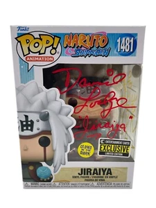 David Lodge Firmado Jiraiya Funko Pop 1481 Naruto Shippuden Autógrafo Certificado de Autenticidad JSA - Imagen 1 de 8
