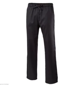 Kochhose Schlupfhose Bäckerhose Berufsbekleidung schwarz Gr. XS-5XL - Bild 1 von 1
