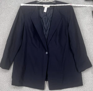 Elisabeth by Liz Claiborne gefütterte Damen Anzugjacke/Blazer dunkelblau, Gr. 18 - Bild 1 von 11