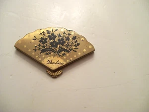 1930's Woman's Mirrored Compact-3 1/4" H x 4 1/2" W- - Picture 1 of 4
