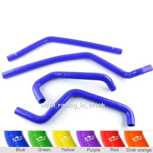 Blue 2008-2011 Polaris Ranger RZR 800 RZR800 Silicone Radiator Coolant Hose Kit - Picture 1 of 10