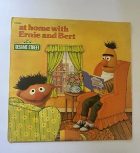 1979 SESAME STREET At Home With Ernie & Bert LP CTW 22089 Vinyl Record Vintage - Imagen 1 de 22