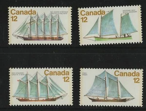 CANADA NO 744 to 747, SAILING VESSLES, , MINT NH - Picture 1 of 1