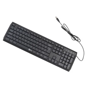 Ultradünne Leise Tastatur Kabelgebundene Office-Tastatur Stummschalten - Bild 1 von 11