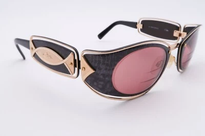 Винтажный Cazal 919 солнцезащитные очки ОПРАВЫ 126 черное золото 49 [] 16-130 фиолетовый C349 - Изображение 1 из 4