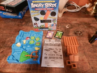 Mattel Games~W2793-Board Game ~Angry Birds~Missing Blue Bird - Image 1 of 4