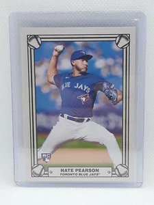 Nate Pearson 2021 Topps Montgomery Club - Lost Design #3 RC - Toronto Blue Jays - Picture 1 of 2