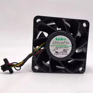 Nidec V60E12BS1A7-09A032 6038 DC12V 2.45A 6CM 4-Pin Server Cooling Fan - Picture 1 of 2
