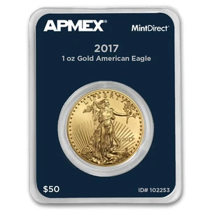 American Gold Eagle 2017 1 oz (MintDirect® Single) - Bild 1 von 4