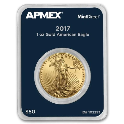 2017 1 oz American Gold Eagle (MintDirect® Single) - Image 1 of 4