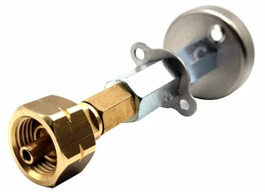 LPG  DISH European Propane Gas Bottle Refill Adapter with Non Return Valve - Picture 1 of 2