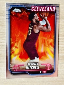 Donovan Mitchell 2024-25 Topps Chrome Refractor Cleveland Cavaliers 69 - Picture 1 of 2