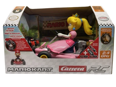Carrera RC Mario Kart Pipe Car Princess Peach Super Bros Toy Nintendo Figure - Image 1 of 4