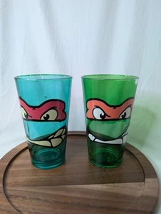 Vaso de Tortugas Ninja Adolescentes Mutantes Verde Miguel Ángel TMNT Asis - Imagen 1 de 7