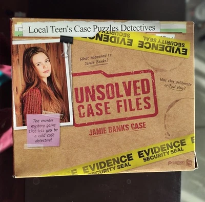 Unsolved Case Files: Jamie Banks Case Game By Pressman brand - Image 1 of 4