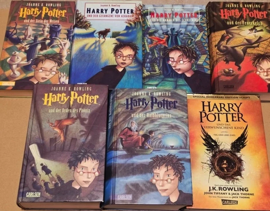 Harry Potter Büchersammlung 7 Bände, gebunden, deutsch, guter Zustand! 1 - Bild 1 von 1
