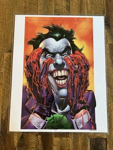 Impresión de póster del Joker 11x14" FIRMADO POR NEAL ADAMS - Imagen 1 de 14